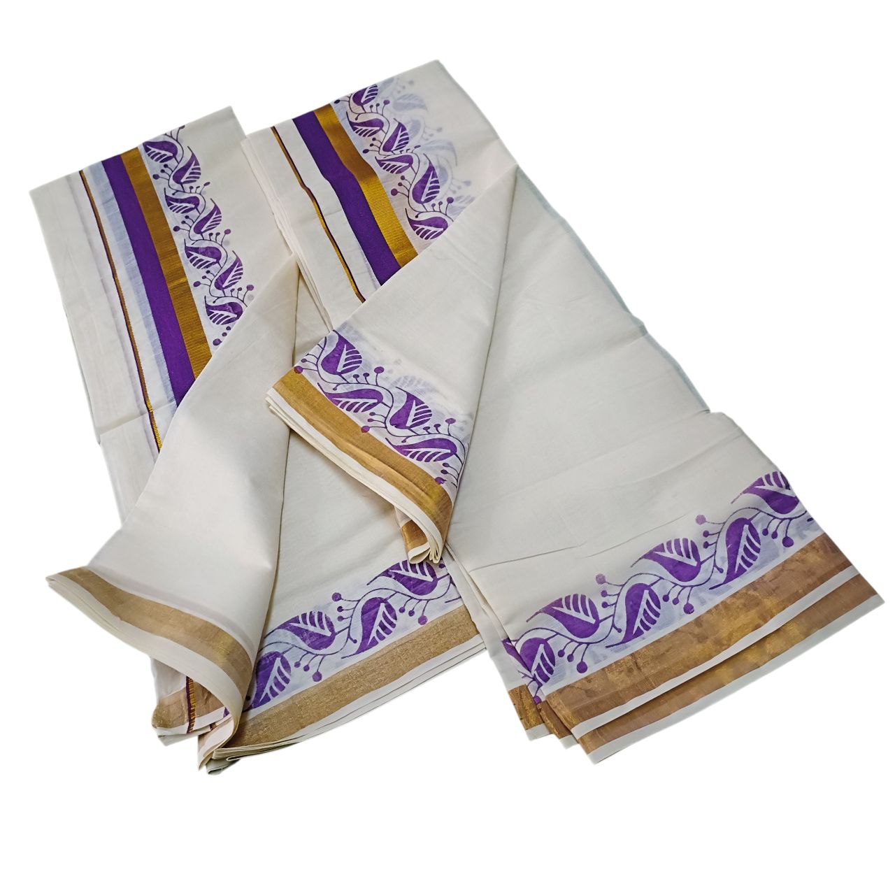 Kerala Traditional Cotton Setmundu