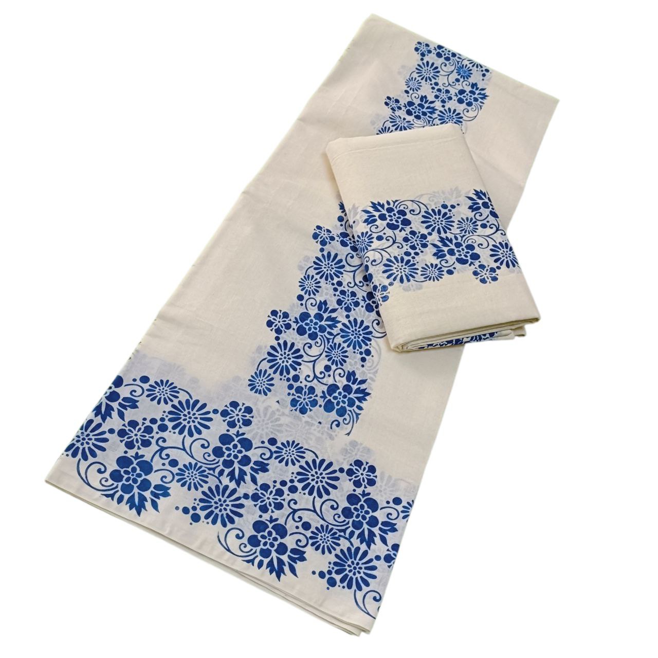 Womens Kerala Traditional Kuthampully Set mundu