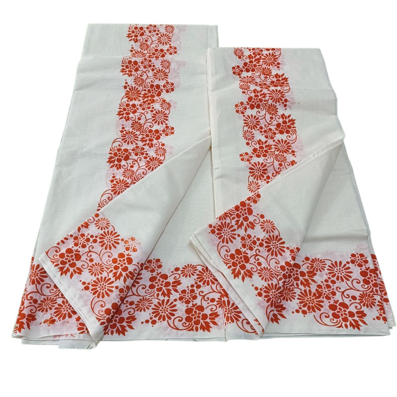 Womens Kerala Traditional Kuthampully Set mundu