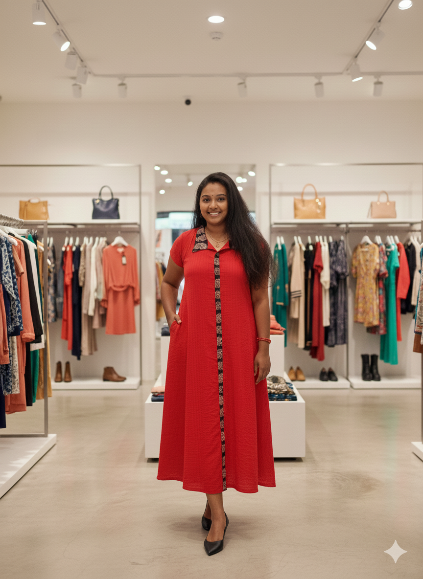 PURE GEORGETTE ALINE SHIRT MODEL KURTI [ MCAN13 ]