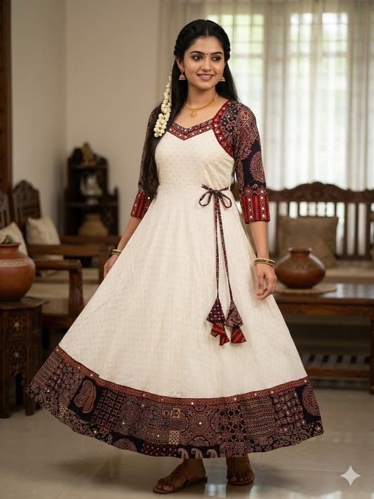 Cotton anarkali kurti [MCAN15]