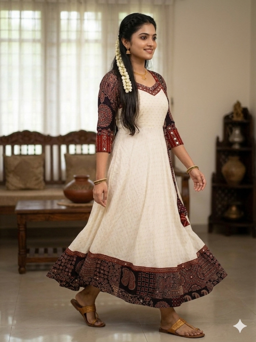 Cotton anarkali kurti [MCAN15]