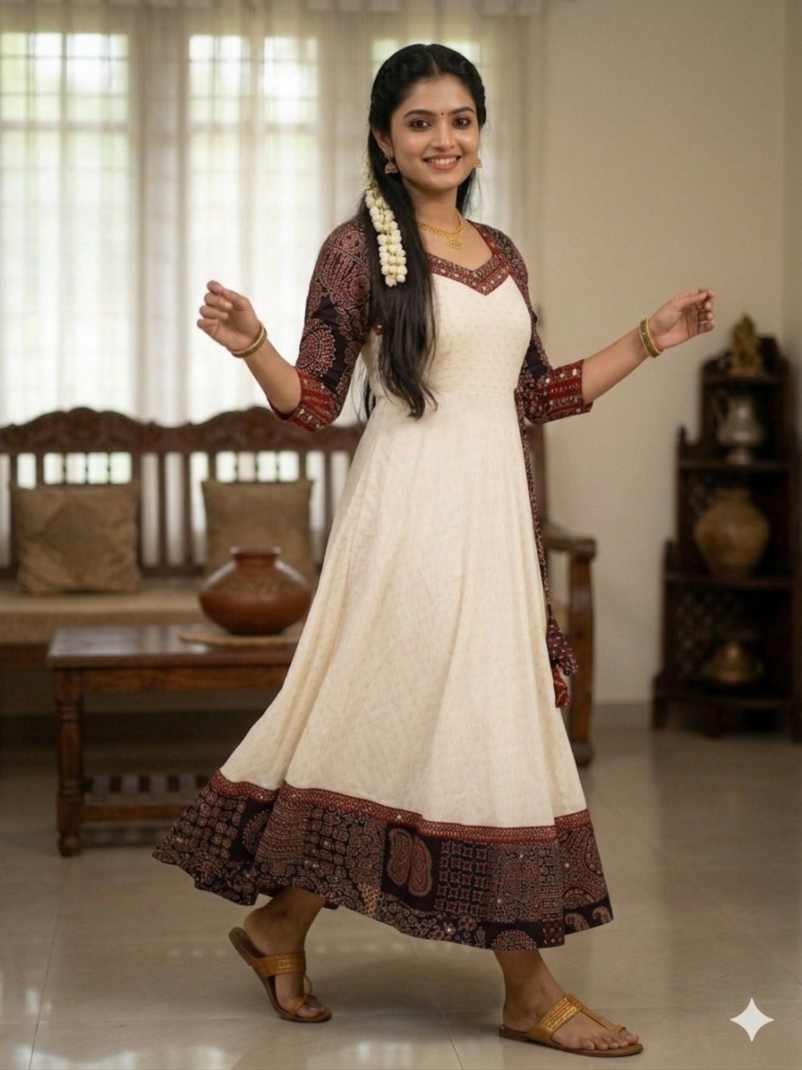 Cotton anarkali kurti [MCAN15]