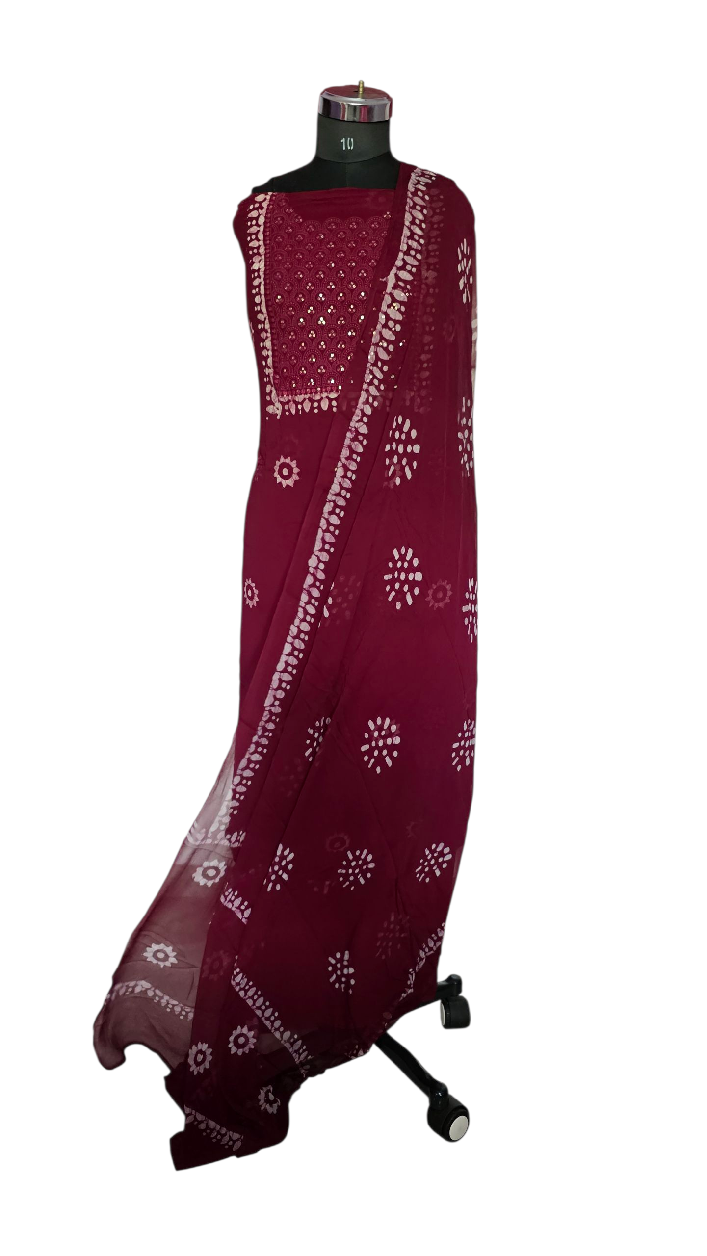 MCGEO03 [Georgette Salwar Material]