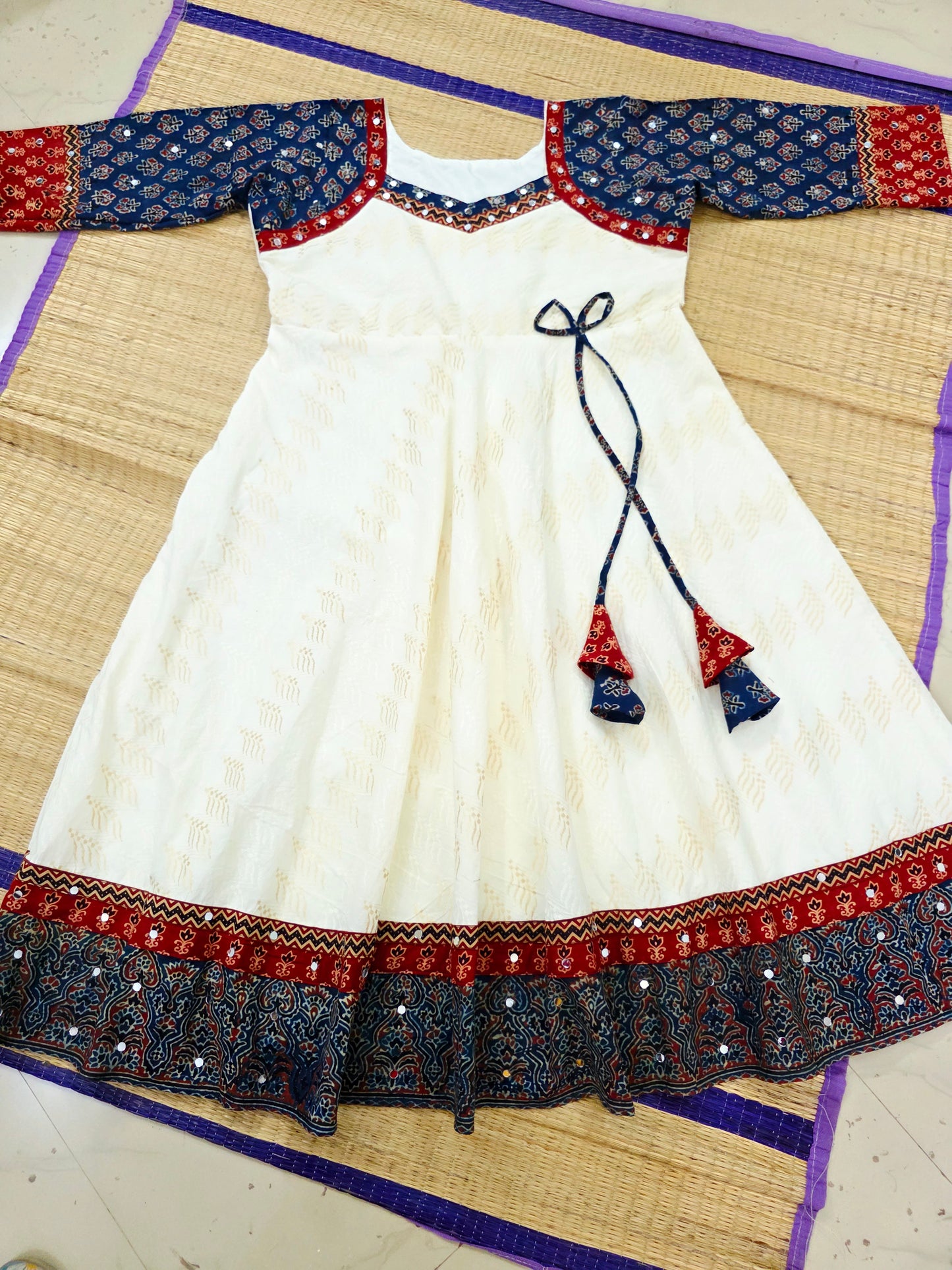 Cotton anarkali kurti