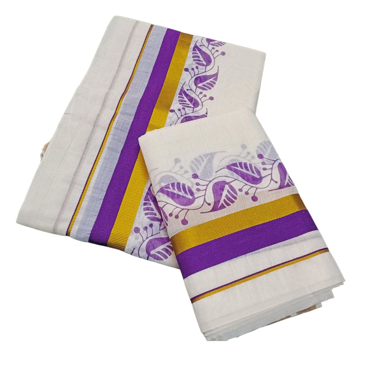 Kerala Traditional Cotton Setmundu