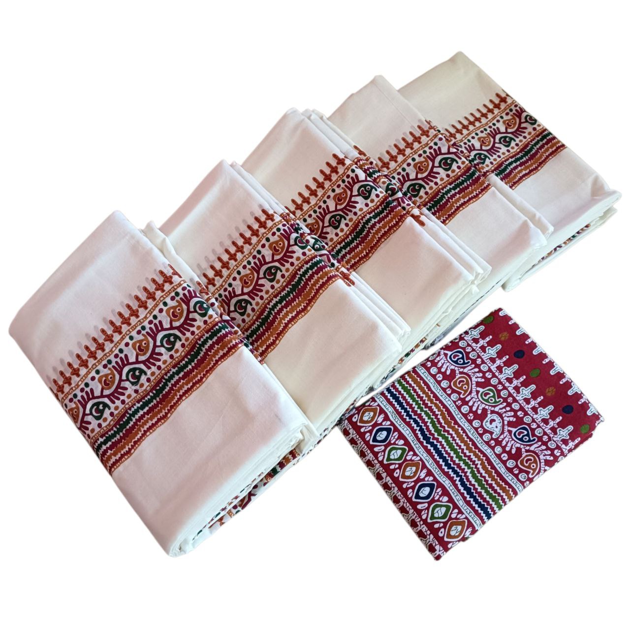 Kerala Traditional Cotton Setmundu