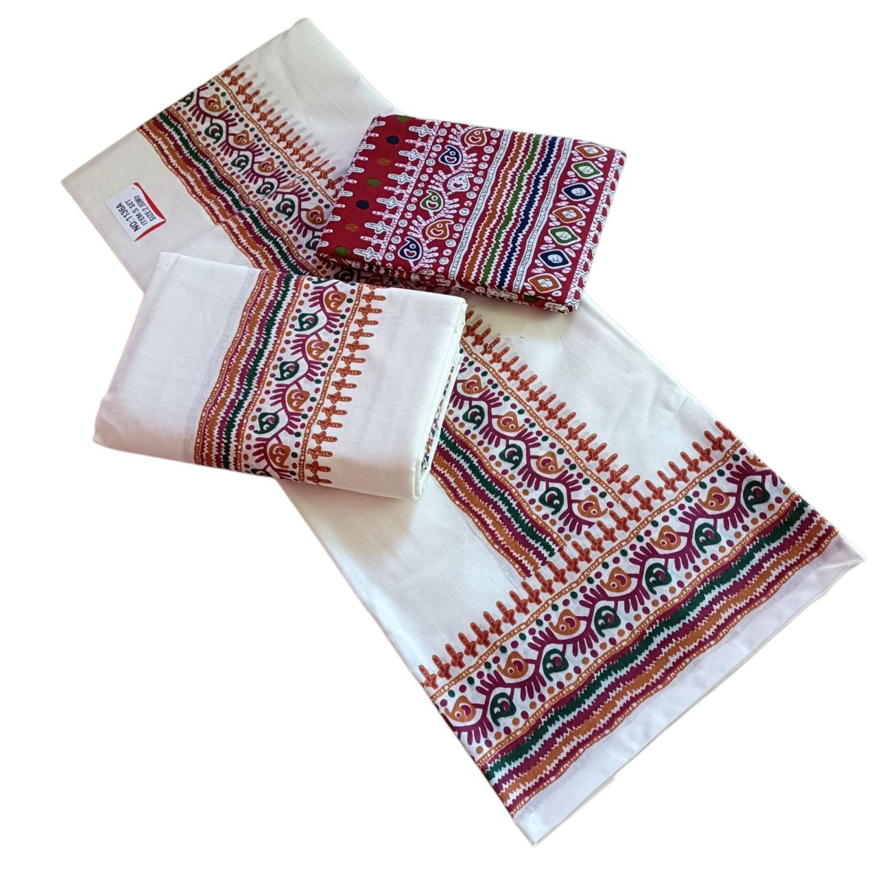 Kerala Traditional Cotton Setmundu