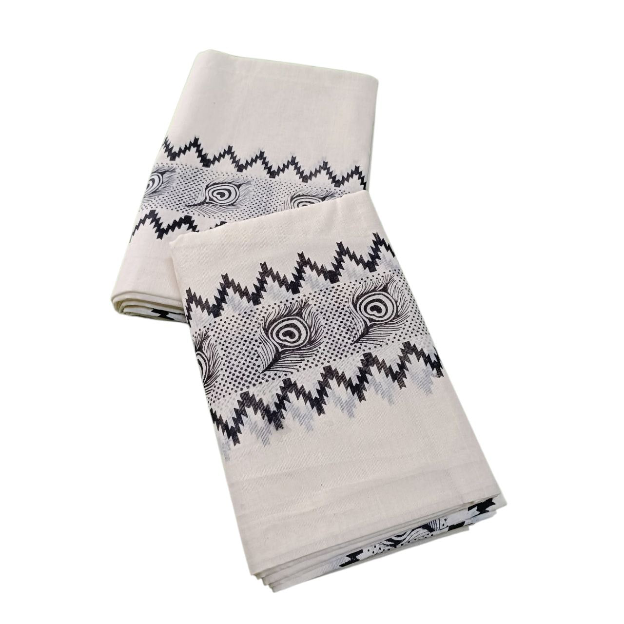 Womens Kerala Traditional Kuthampully Set mundu