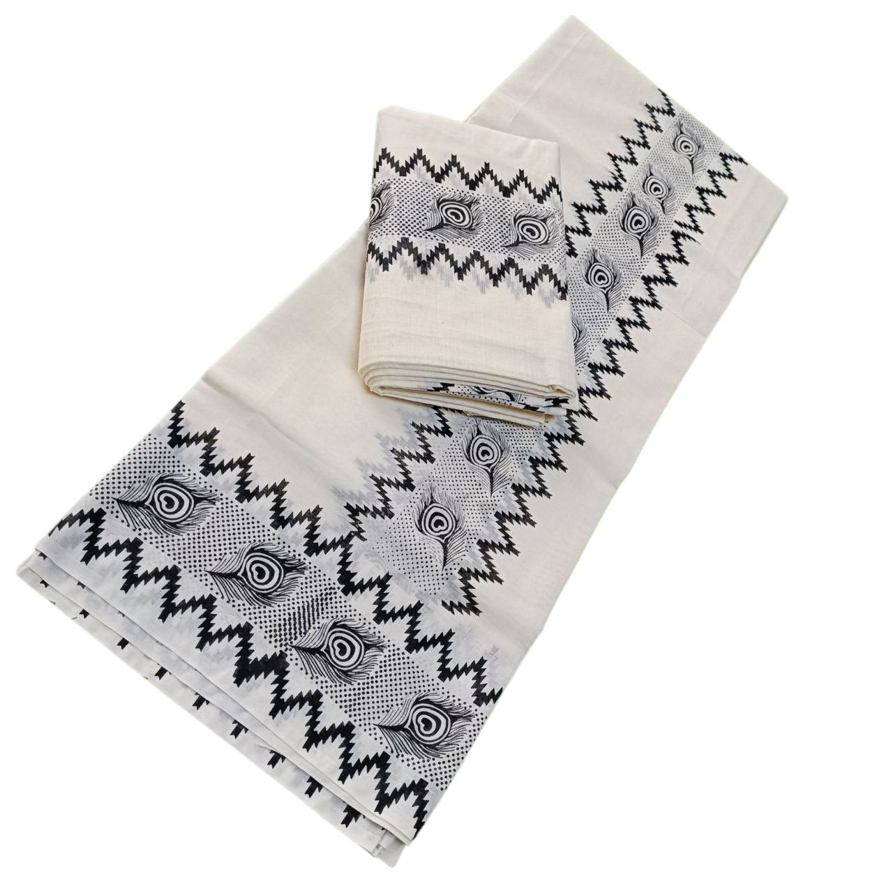 Womens Kerala Traditional Kuthampully Set mundu