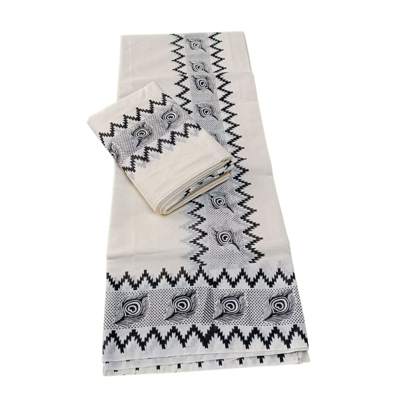 Womens Kerala Traditional Kuthampully Set mundu