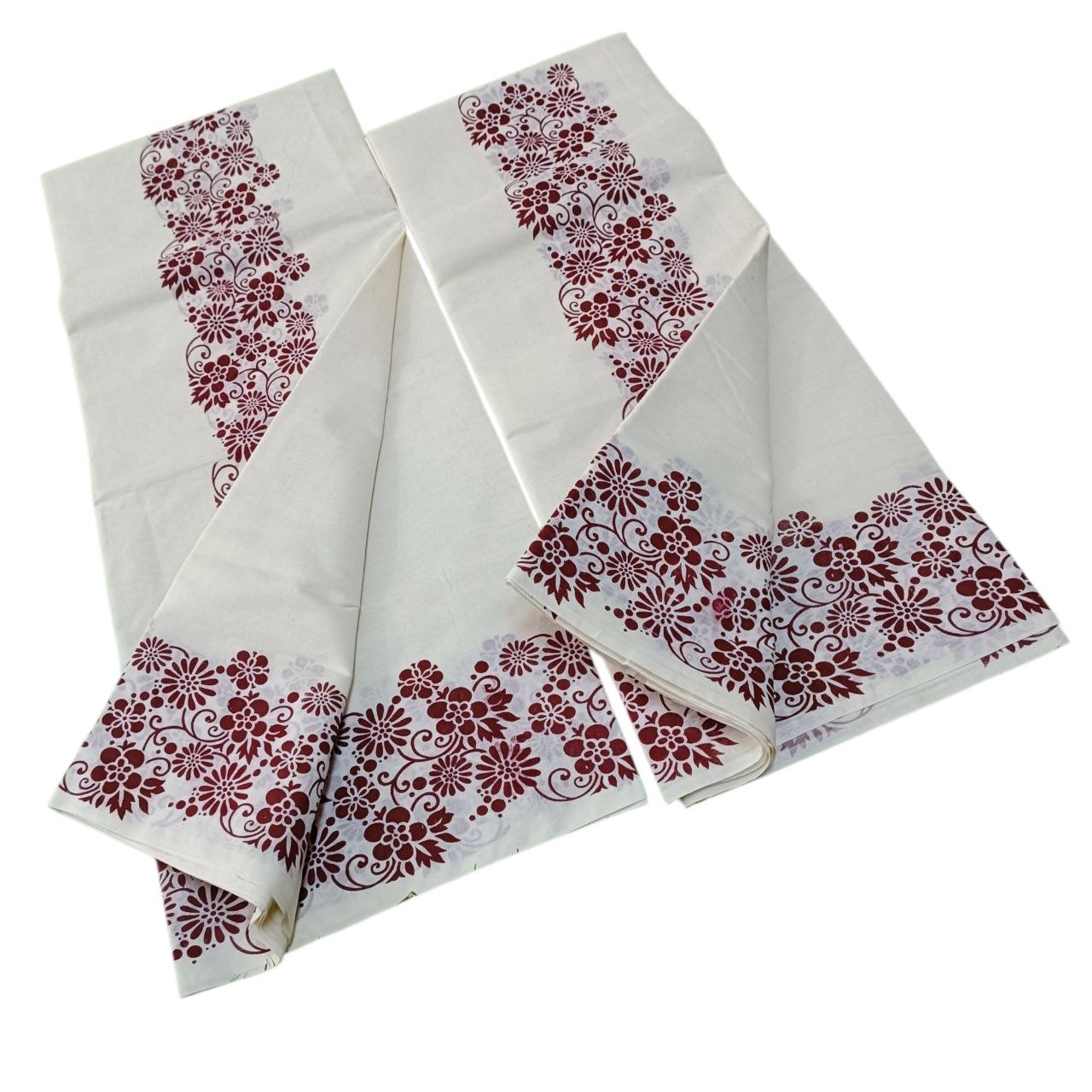 Womens Kerala Traditional Kuthampully Set mundu