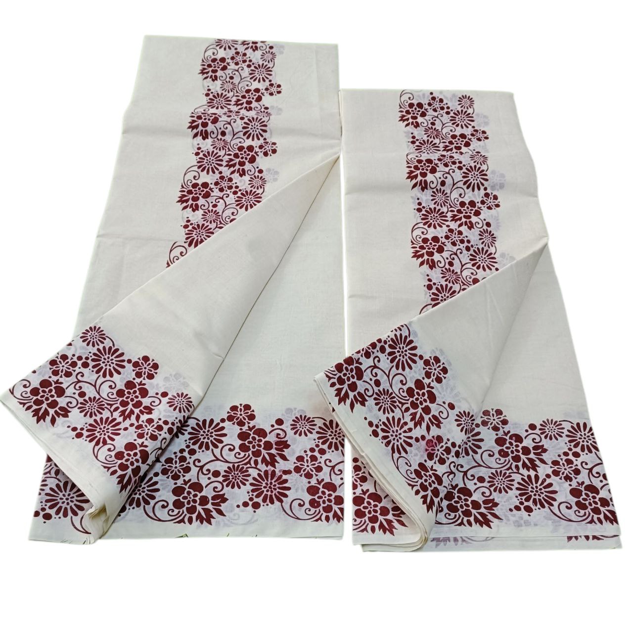 Womens Kerala Traditional Kuthampully Set mundu