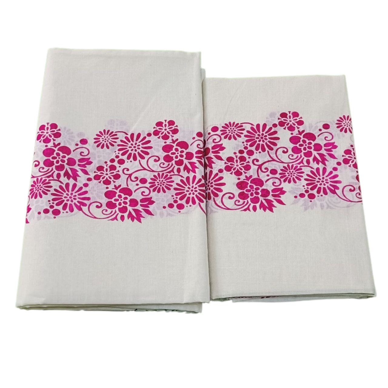 Womens Kerala Traditional Kuthampully Set mundu