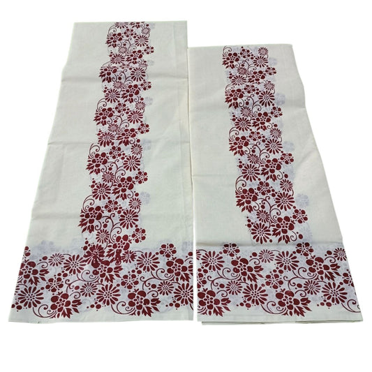 Womens Kerala Traditional Kuthampully Set mundu