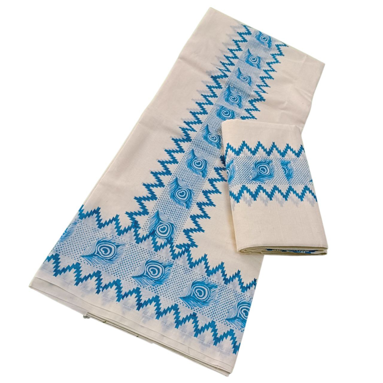 Womens Kerala Traditional Kuthampully Set mundu