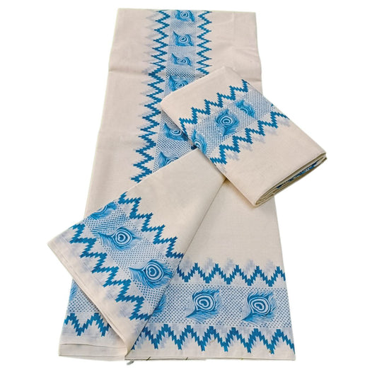 Womens Kerala Traditional Kuthampully Set mundu