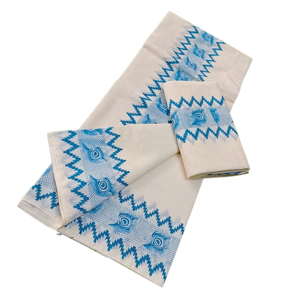 Womens Kerala Traditional Kuthampully Set mundu