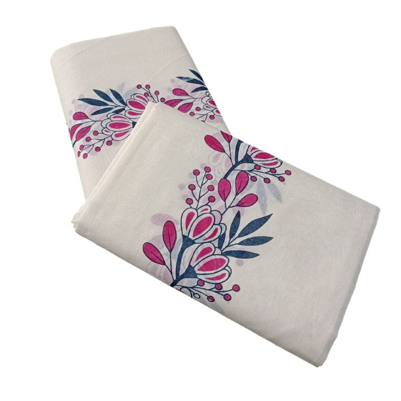 Womens Kerala Traditional Kuthampully Set mundu