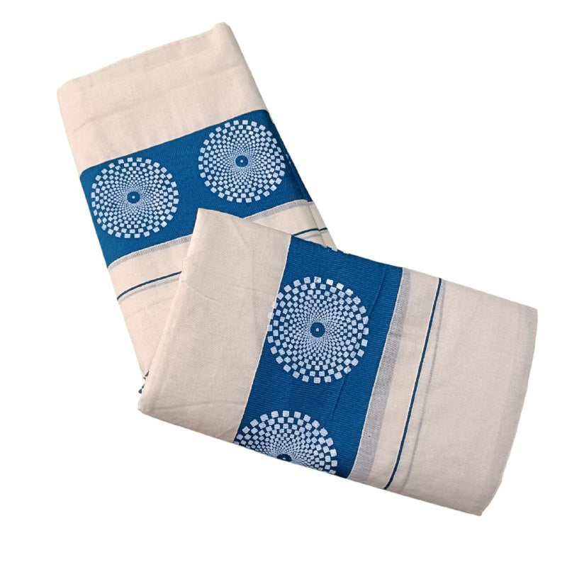 Womens Kerala Traditional Kuthampully Set mundu