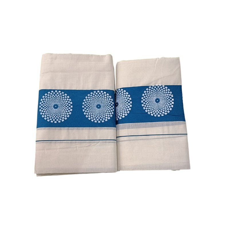 Womens Kerala Traditional Kuthampully Set mundu