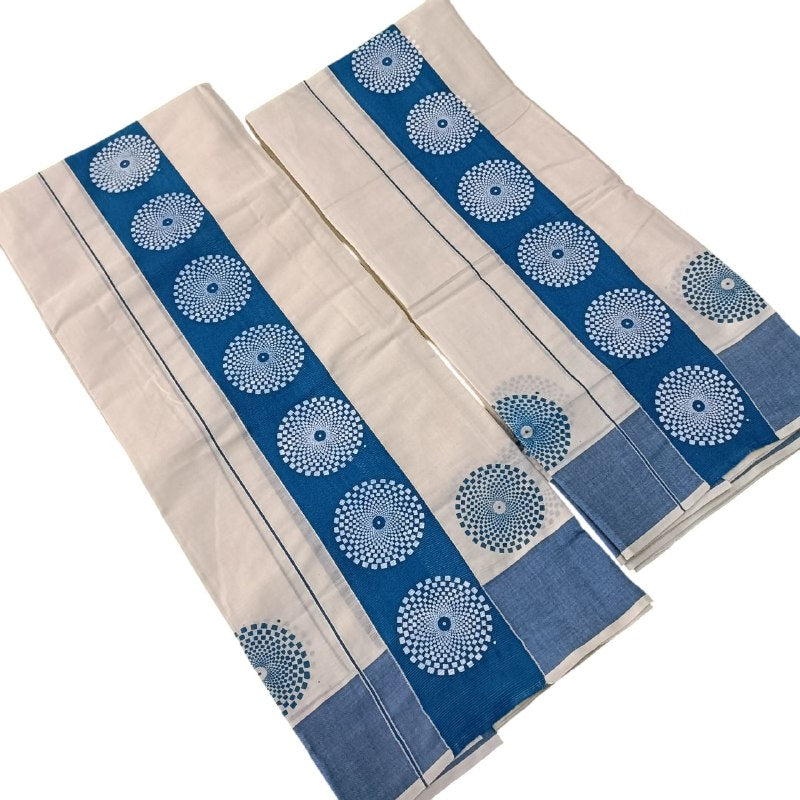 Womens Kerala Traditional Kuthampully Set mundu