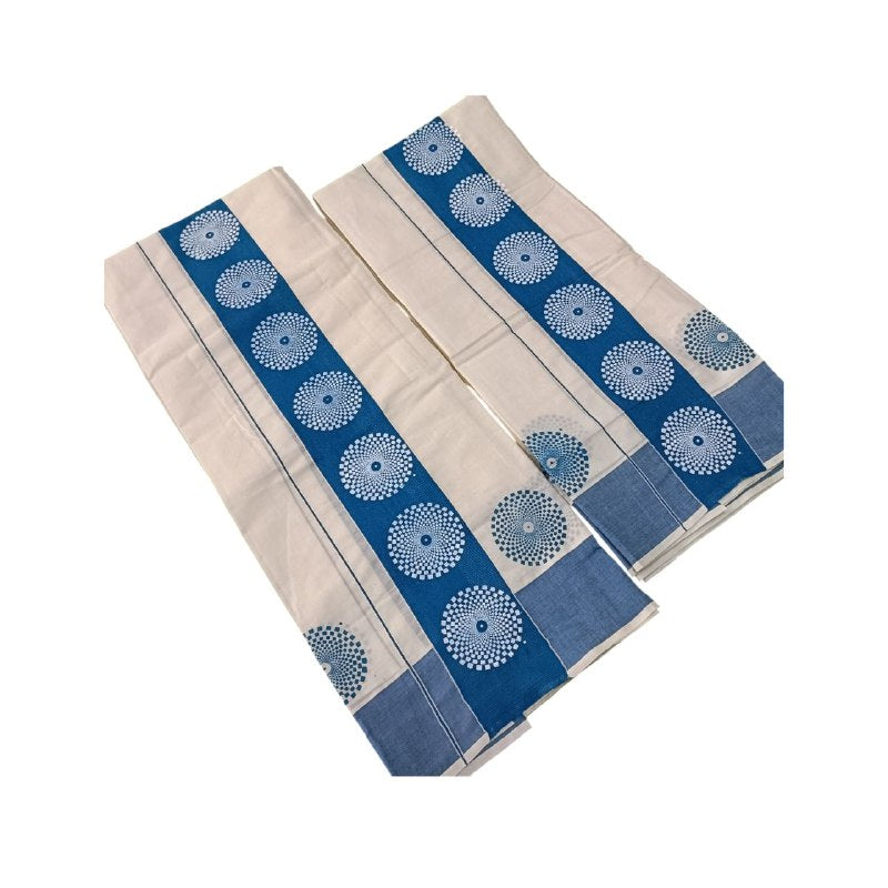 Womens Kerala Traditional Kuthampully Set mundu