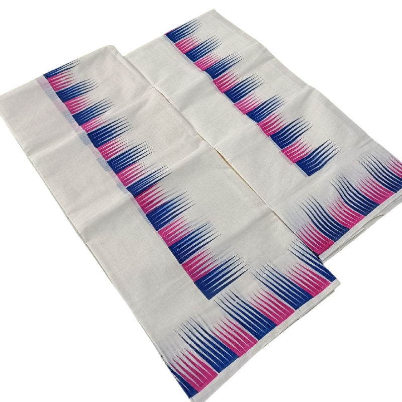 Womens Kerala Traditional Kuthampully Set mundu