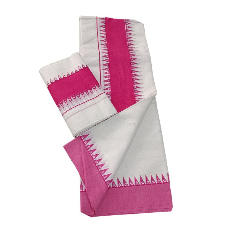 Womens Kerala Traditional Kuthampully Set mundu