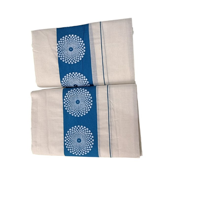 Womens Kerala Traditional Kuthampully Set mundu