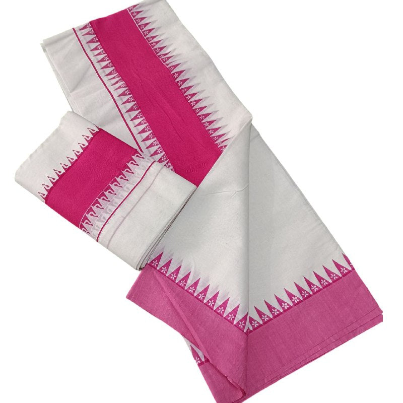 Womens Kerala Traditional Kuthampully Set mundu