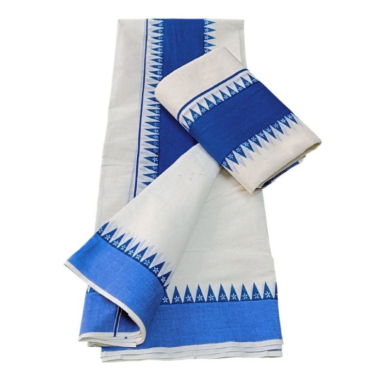 Womens Kerala Traditional Kuthampully Set mundu