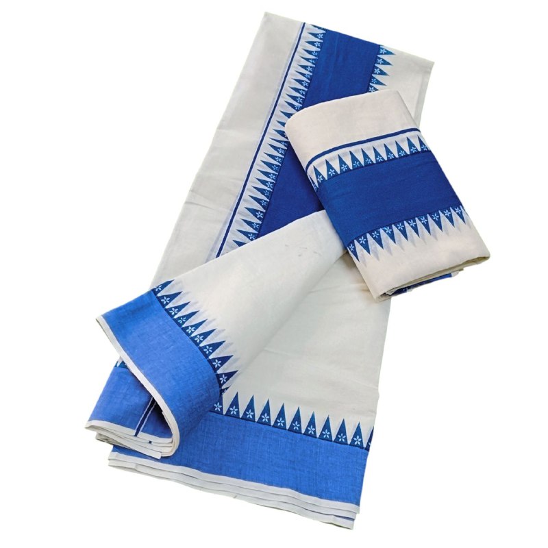 Womens Kerala Traditional Kuthampully Set mundu