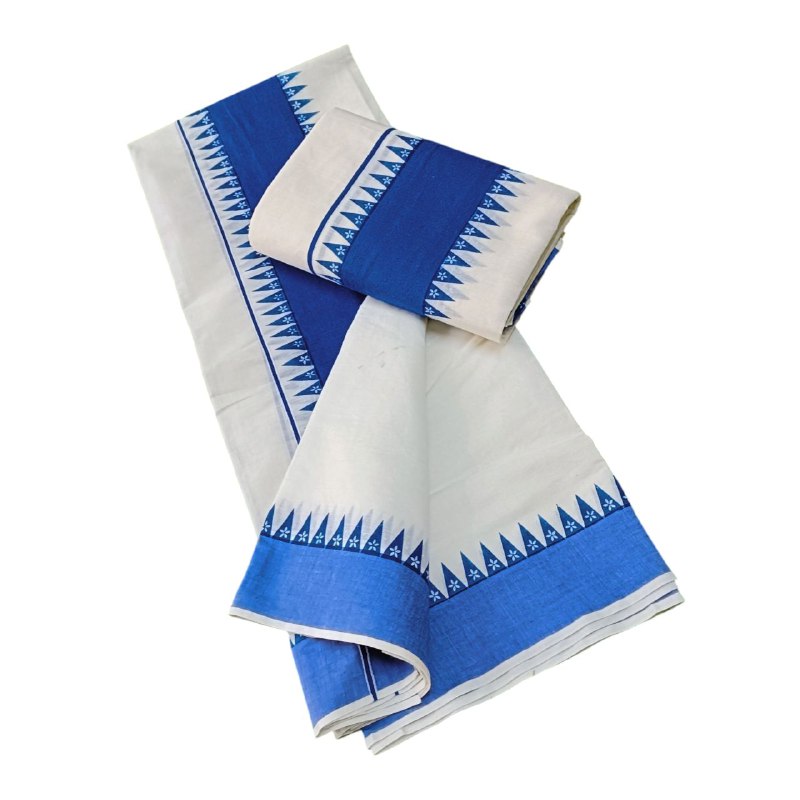 Womens Kerala Traditional Kuthampully Set mundu