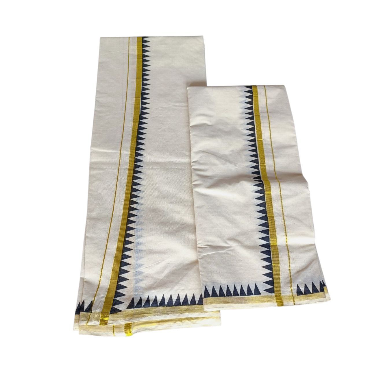 Kerala Traditional Kuthampully Setmundu for women's