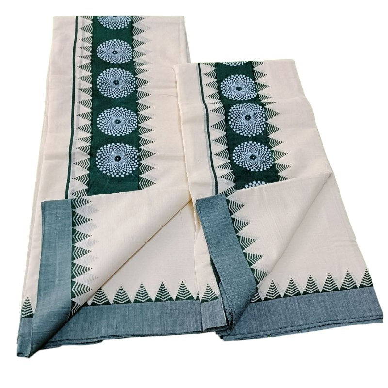 Womens Kerala Traditional Kuthampully Set mundu