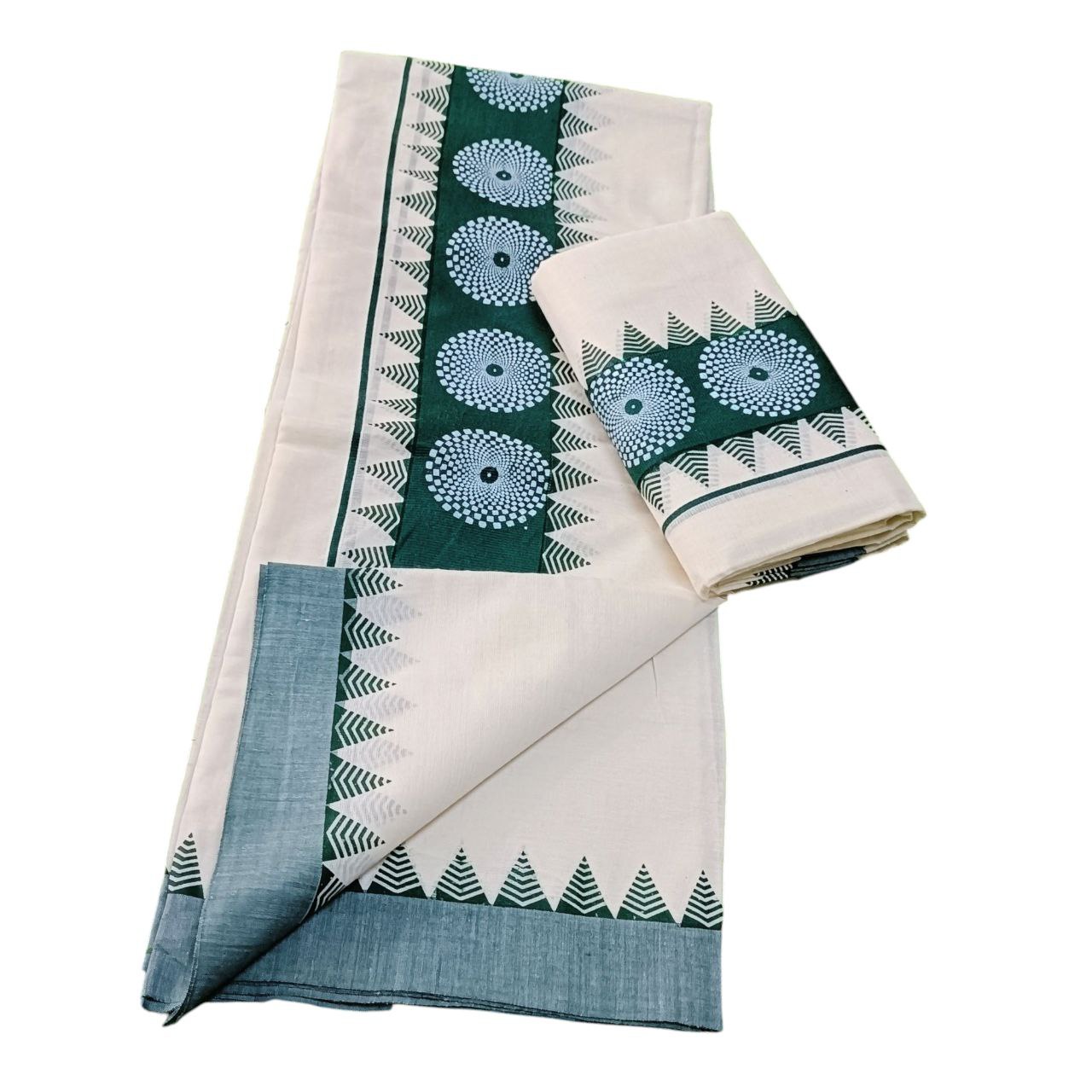 Womens Kerala Traditional Kuthampully Set mundu