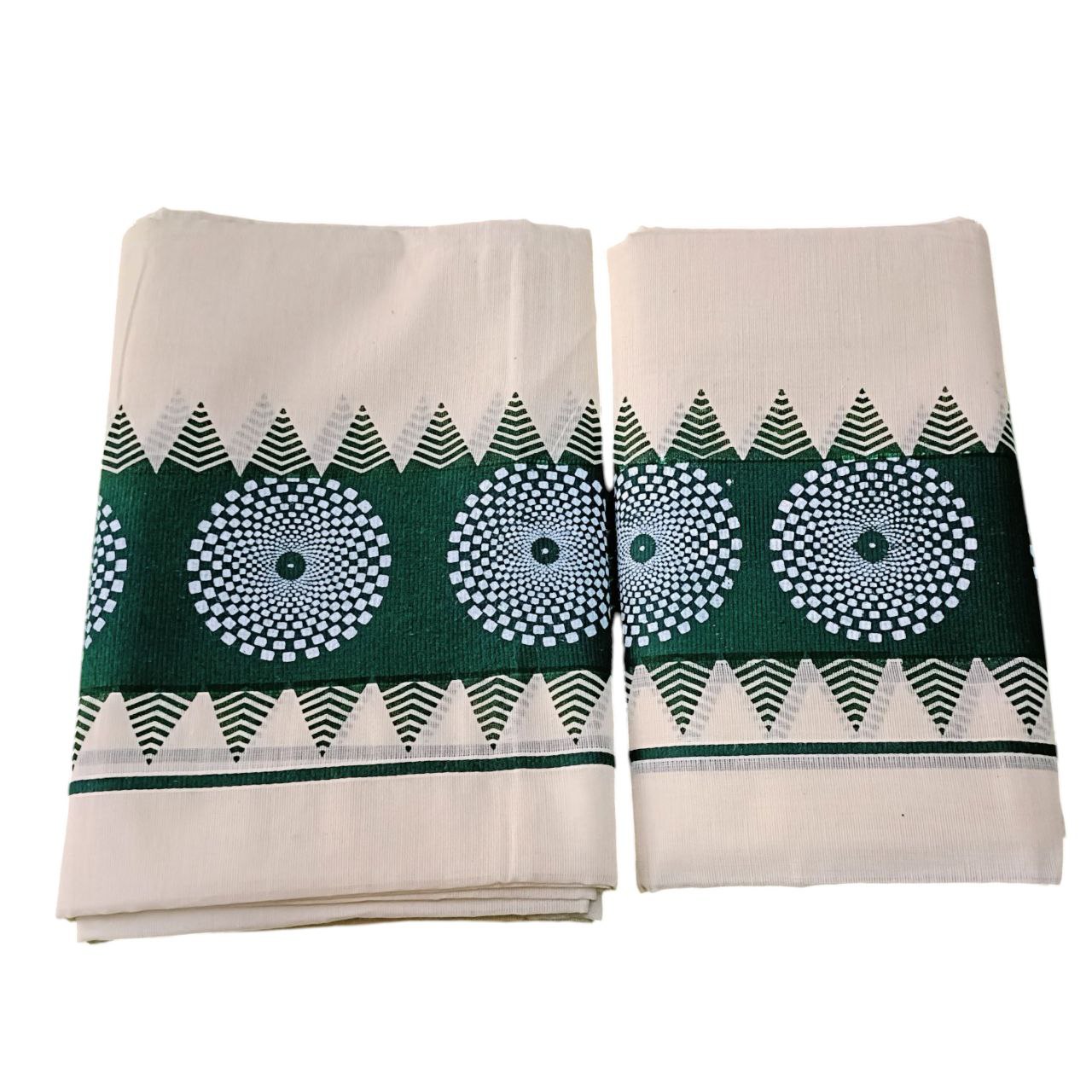 Womens Kerala Traditional Kuthampully Set mundu