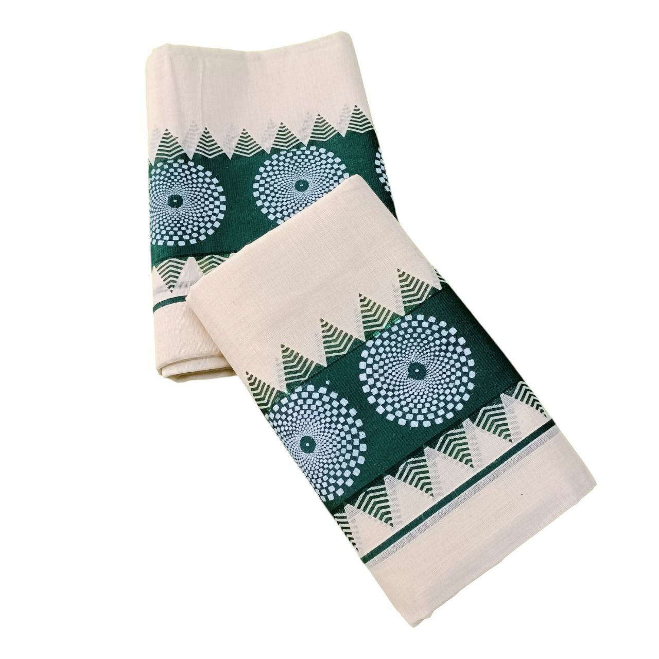 Womens Kerala Traditional Kuthampully Set mundu