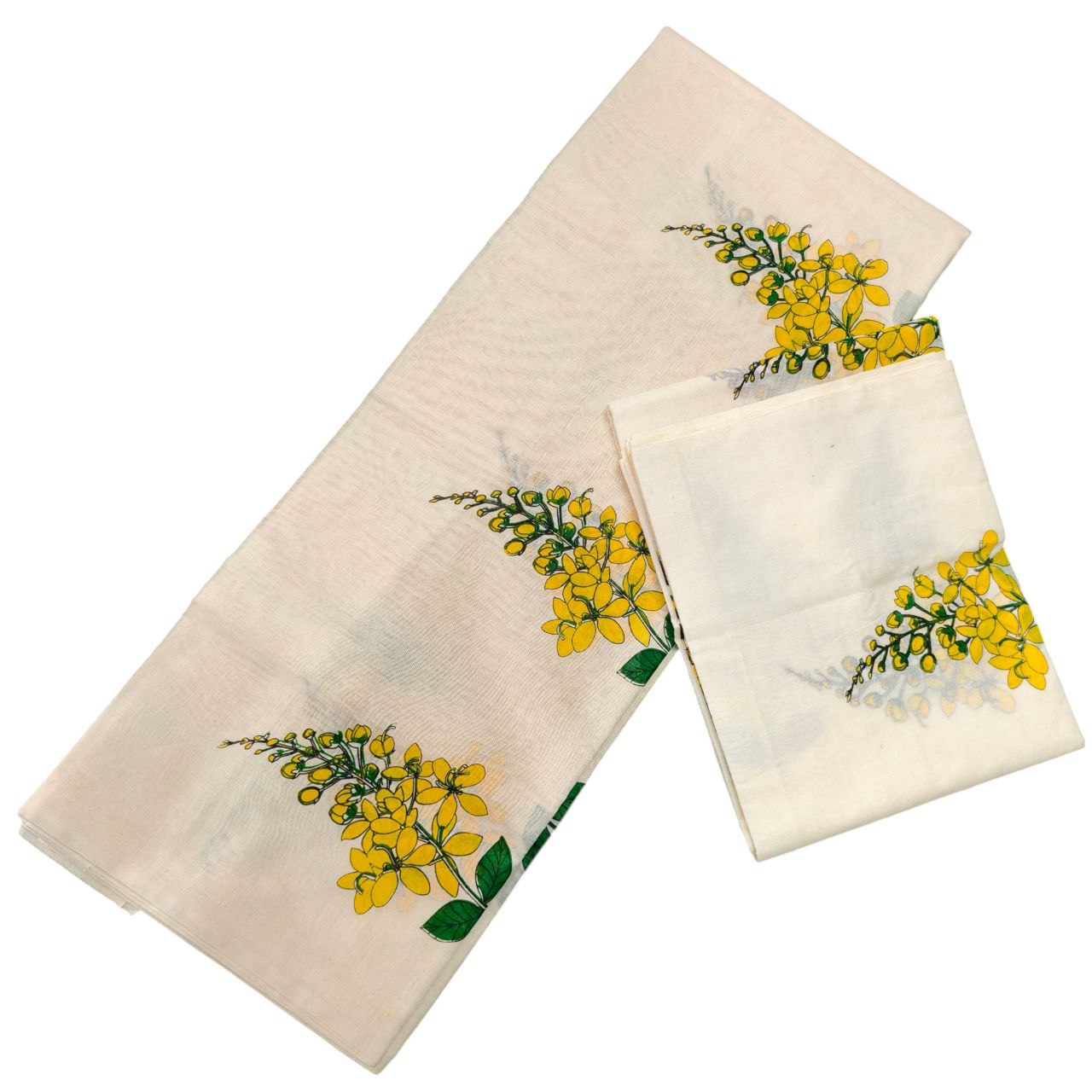 Womens Kerala Traditional Kuthampully Knikkonna Set mundu