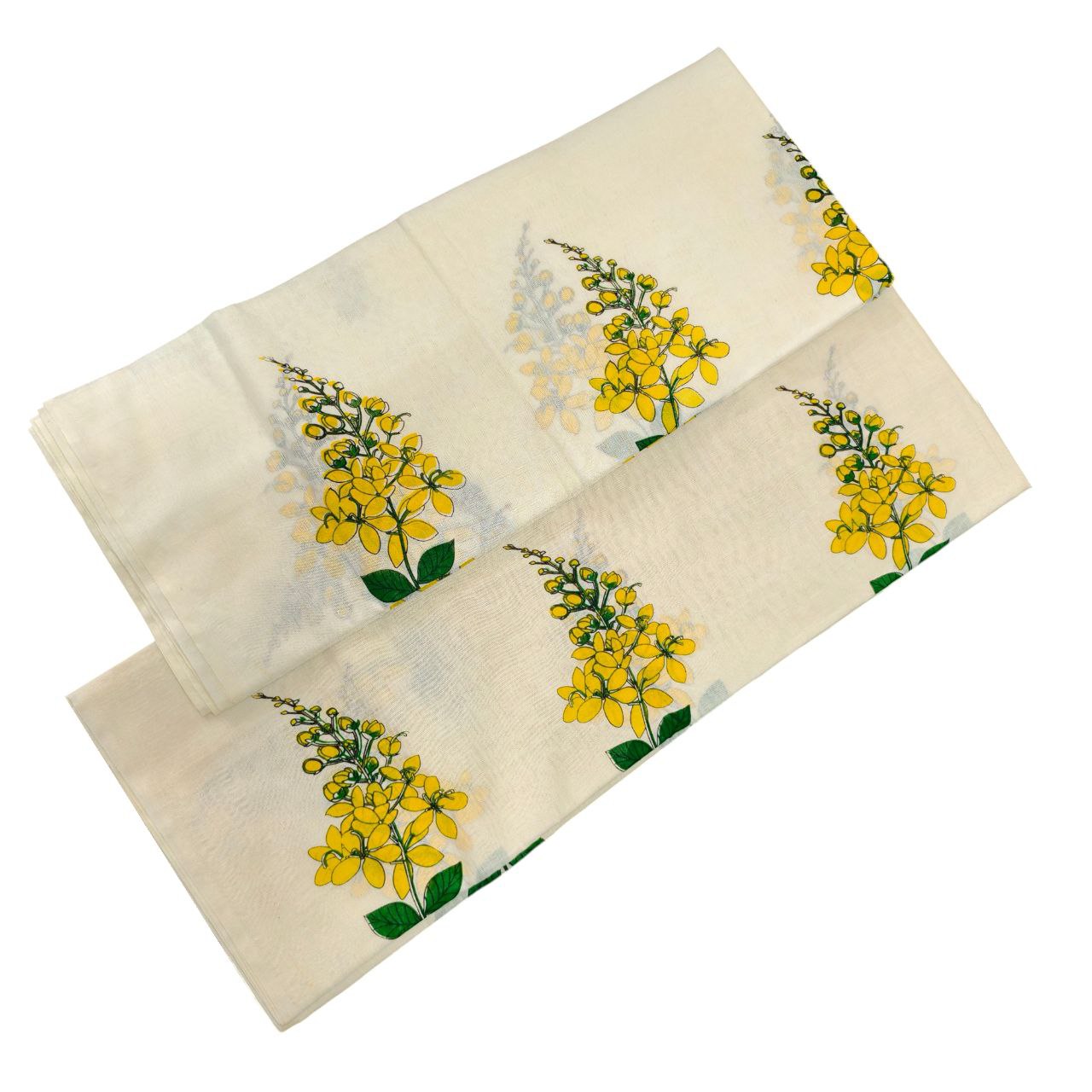 Womens Kerala Traditional Kuthampully Knikkonna Set mundu