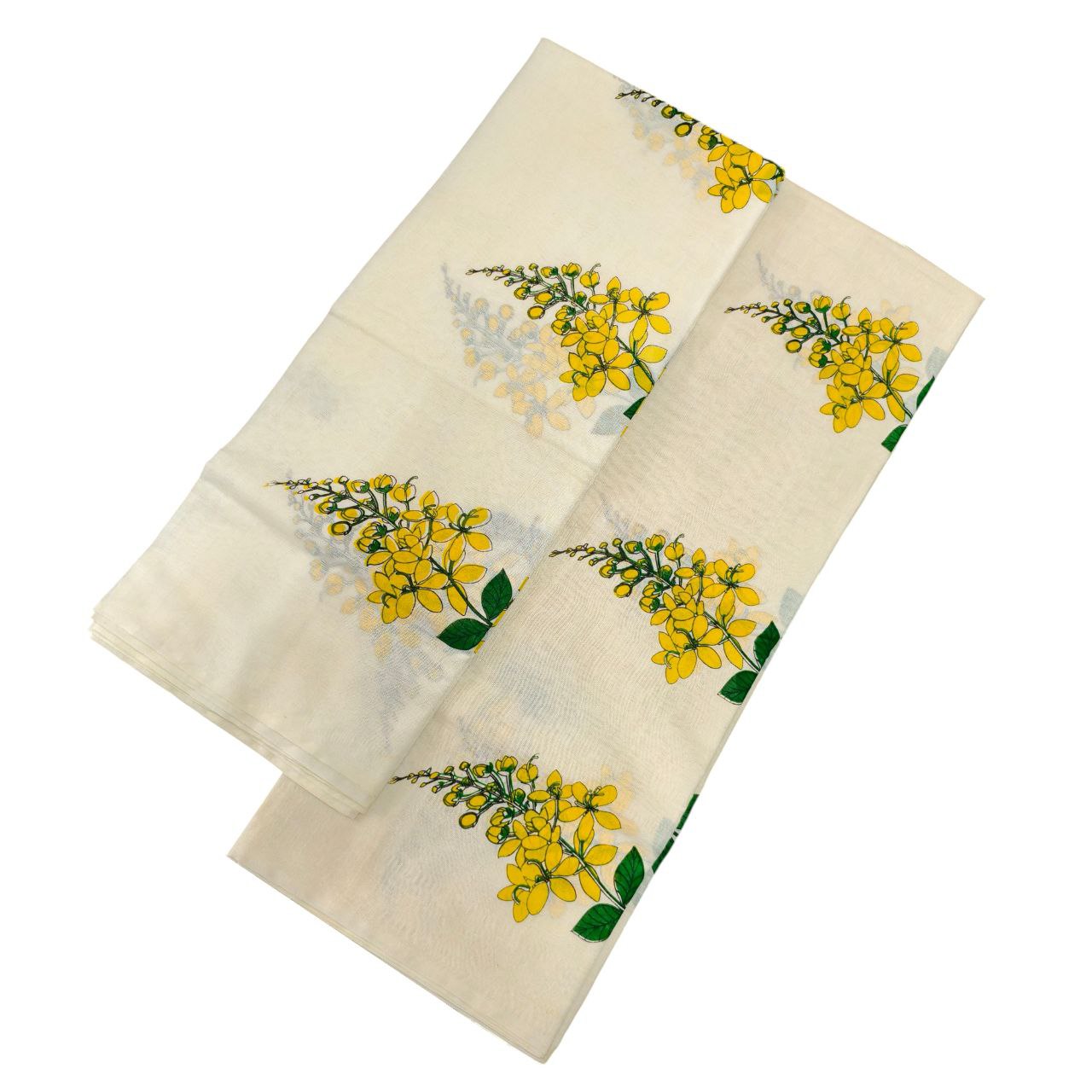 Womens Kerala Traditional Kuthampully Knikkonna Set mundu