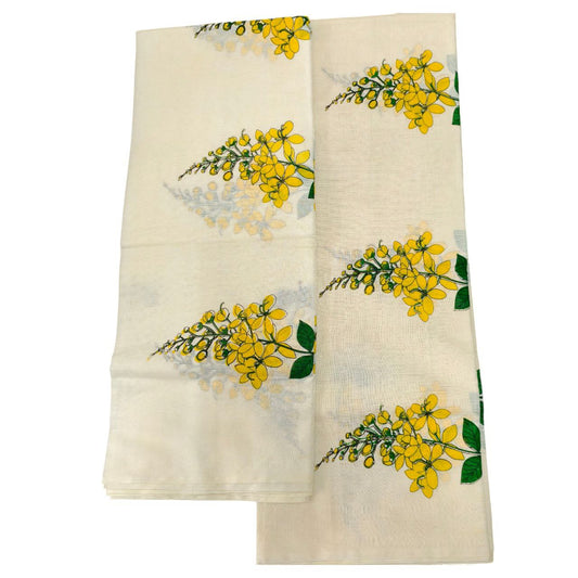 Womens Kerala Traditional Kuthampully Knikkonna Set mundu