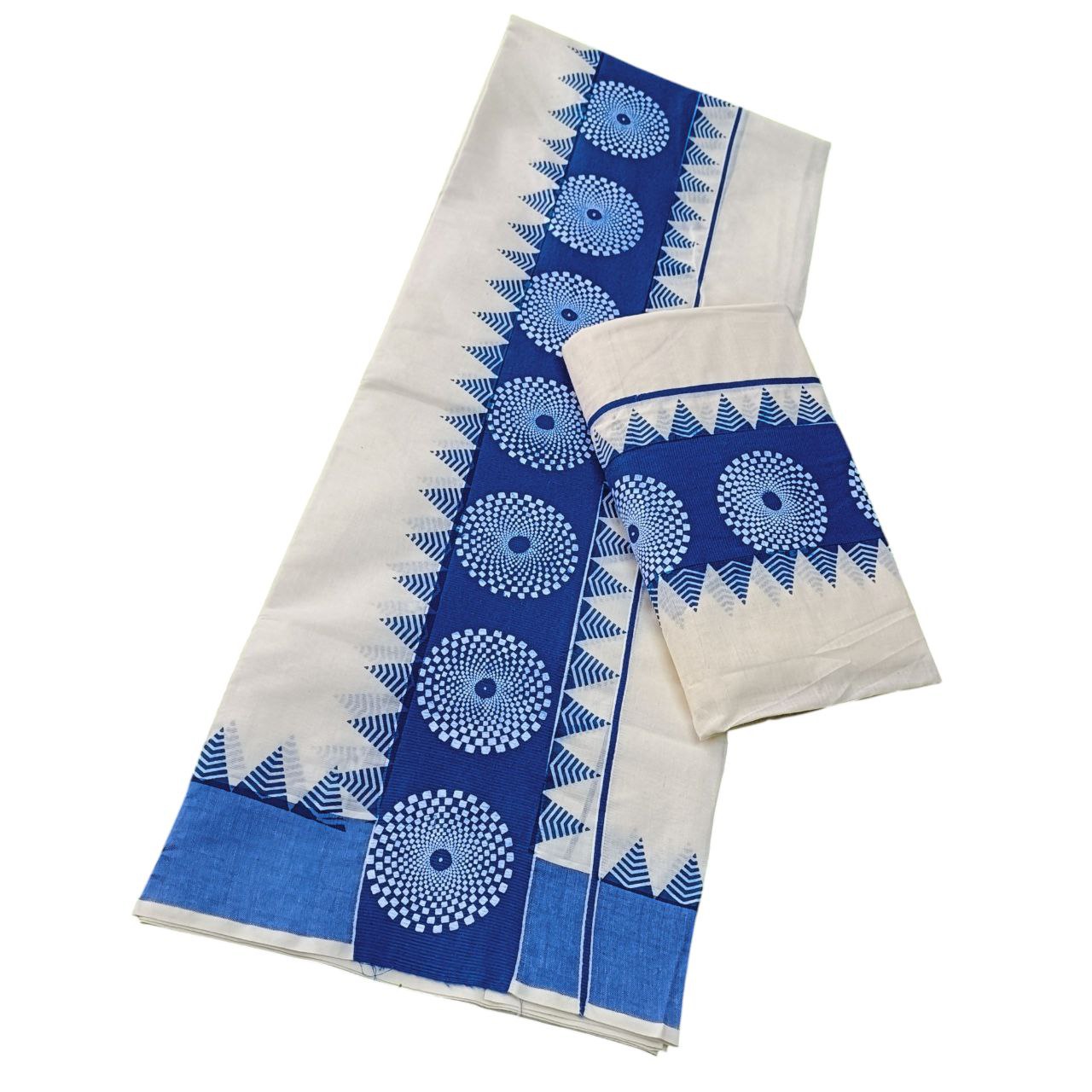 Womens Kerala Traditional Kuthampully Set mundu