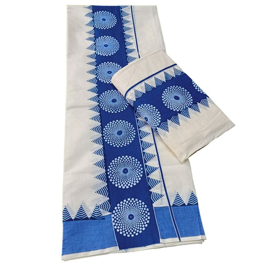 Womens Kerala Traditional Kuthampully Set mundu