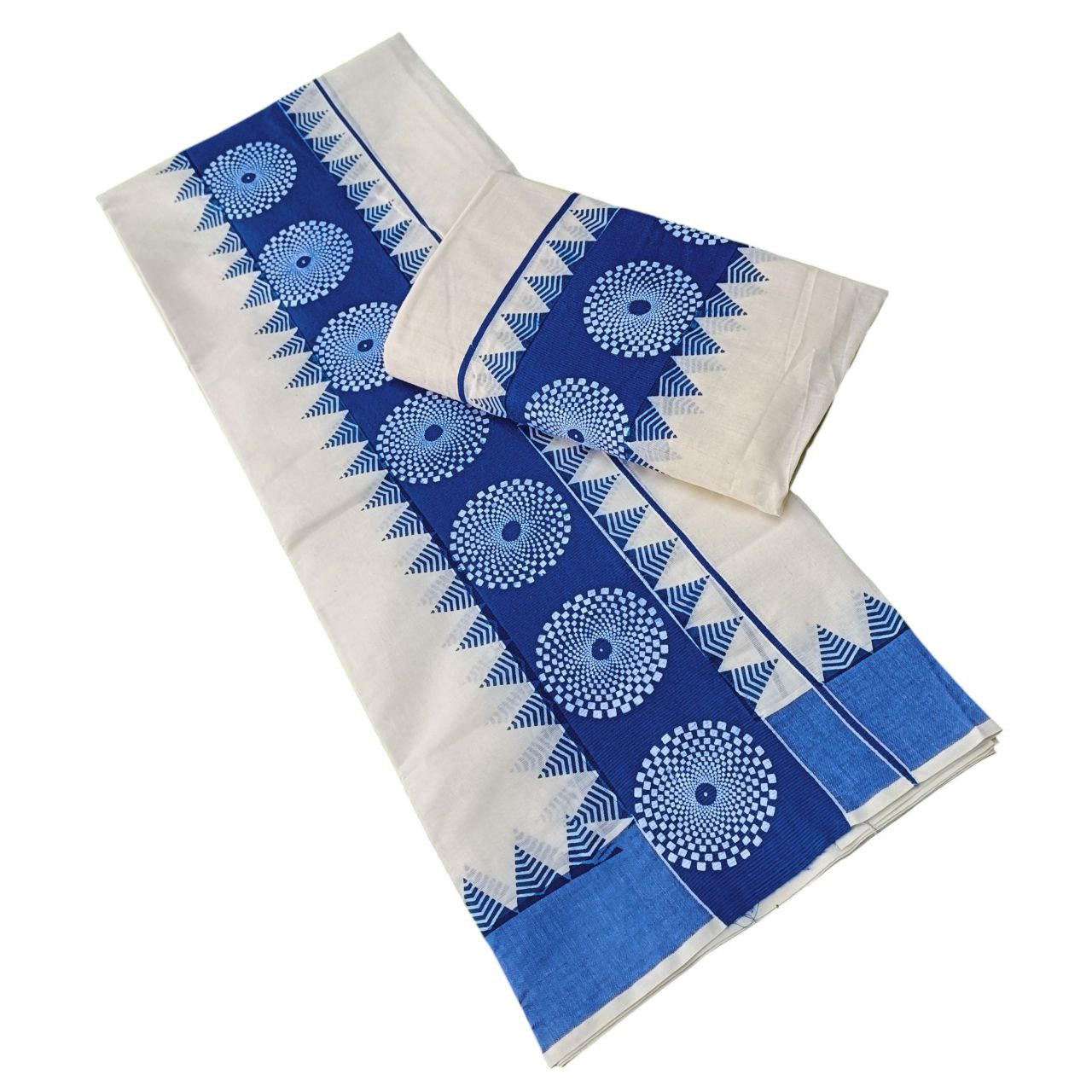 Womens Kerala Traditional Kuthampully Set mundu