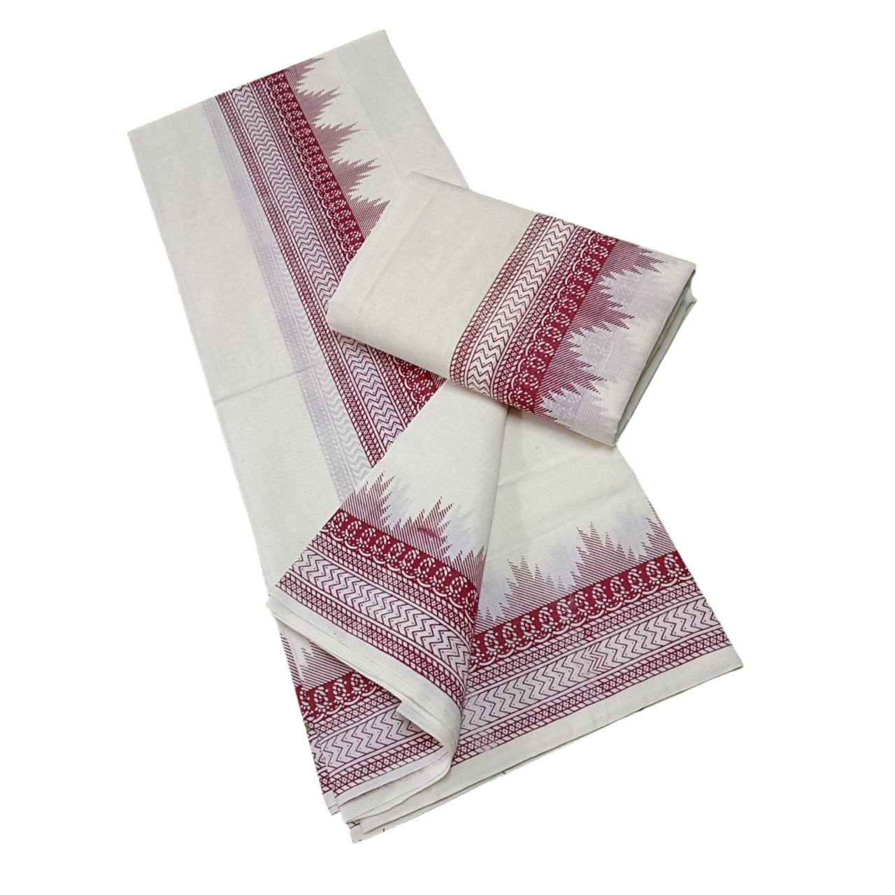 Womens Kerala Traditional Kuthampully Set mundu