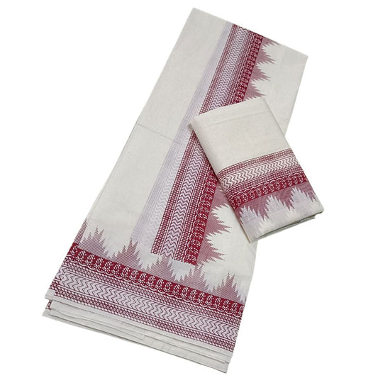 Womens Kerala Traditional Kuthampully Set mundu