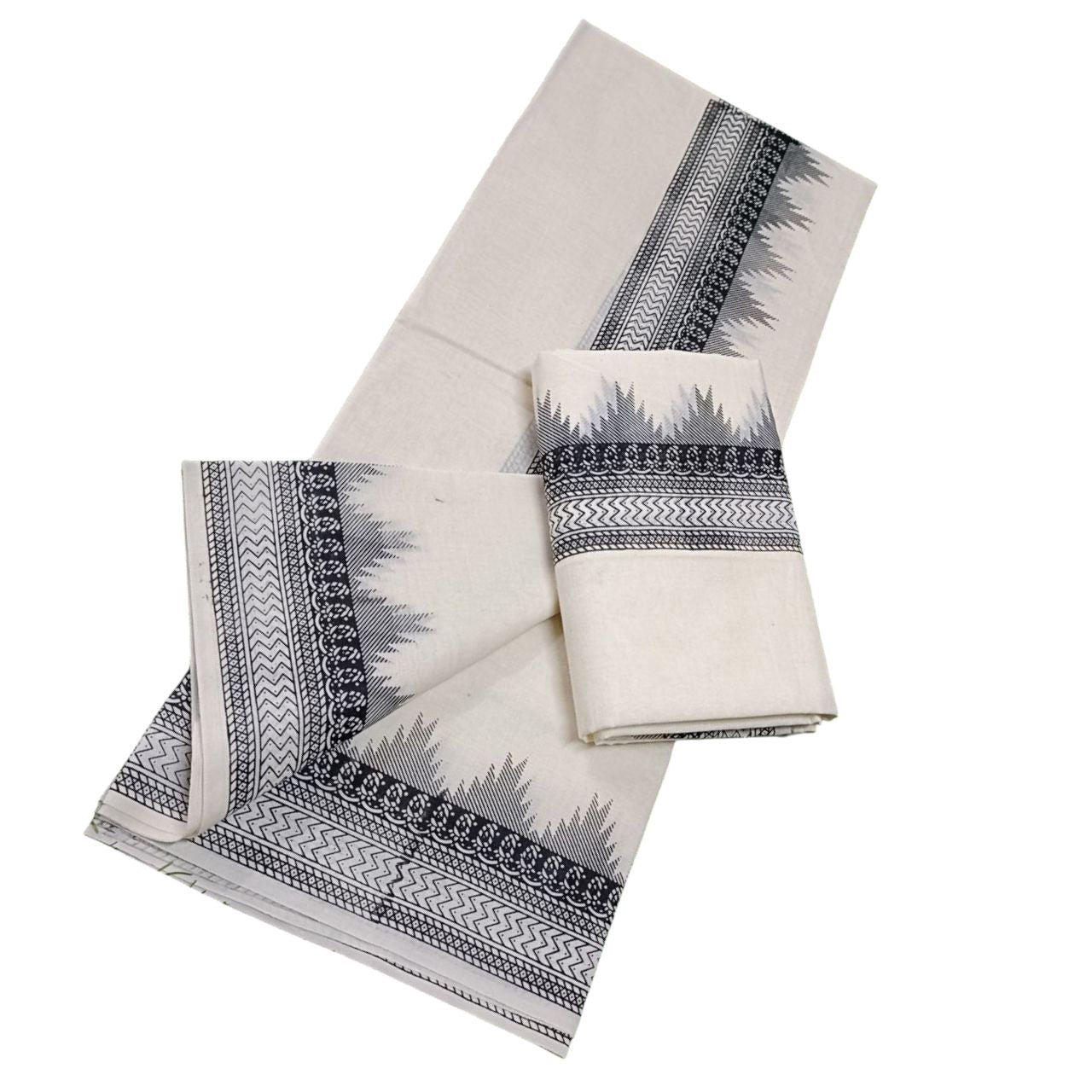 Womens Kerala Traditional Kuthampully Set mundu