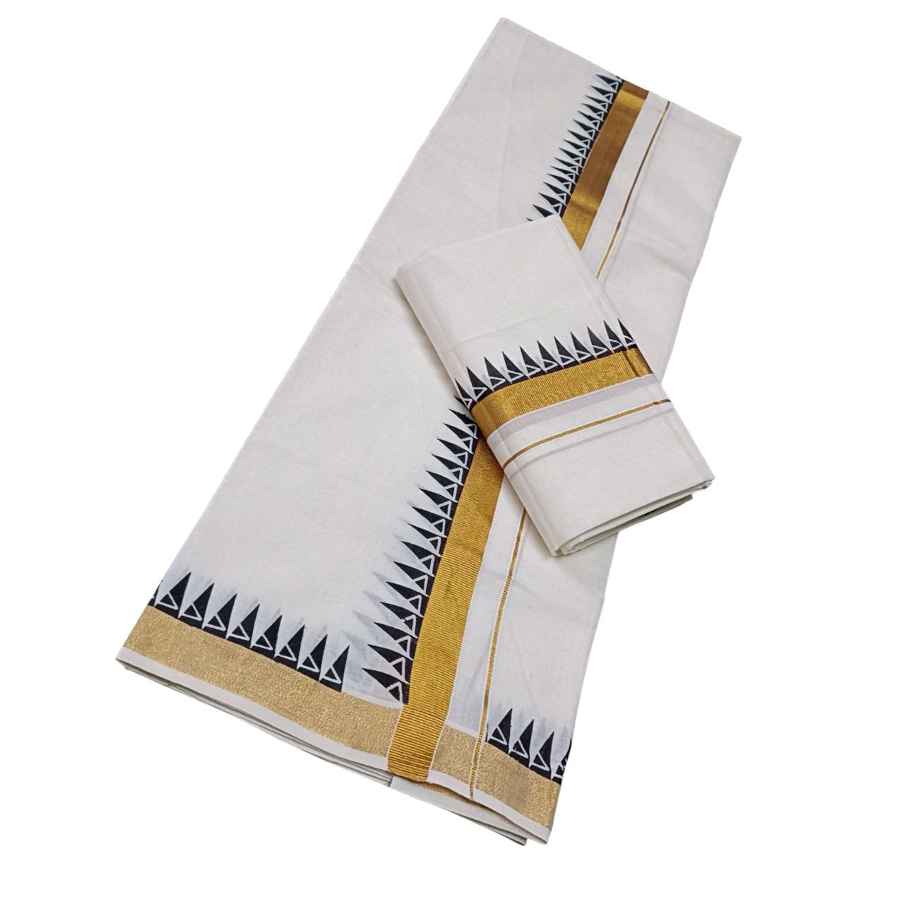 Womens Kerala Traditional Kuthampully Set mundu